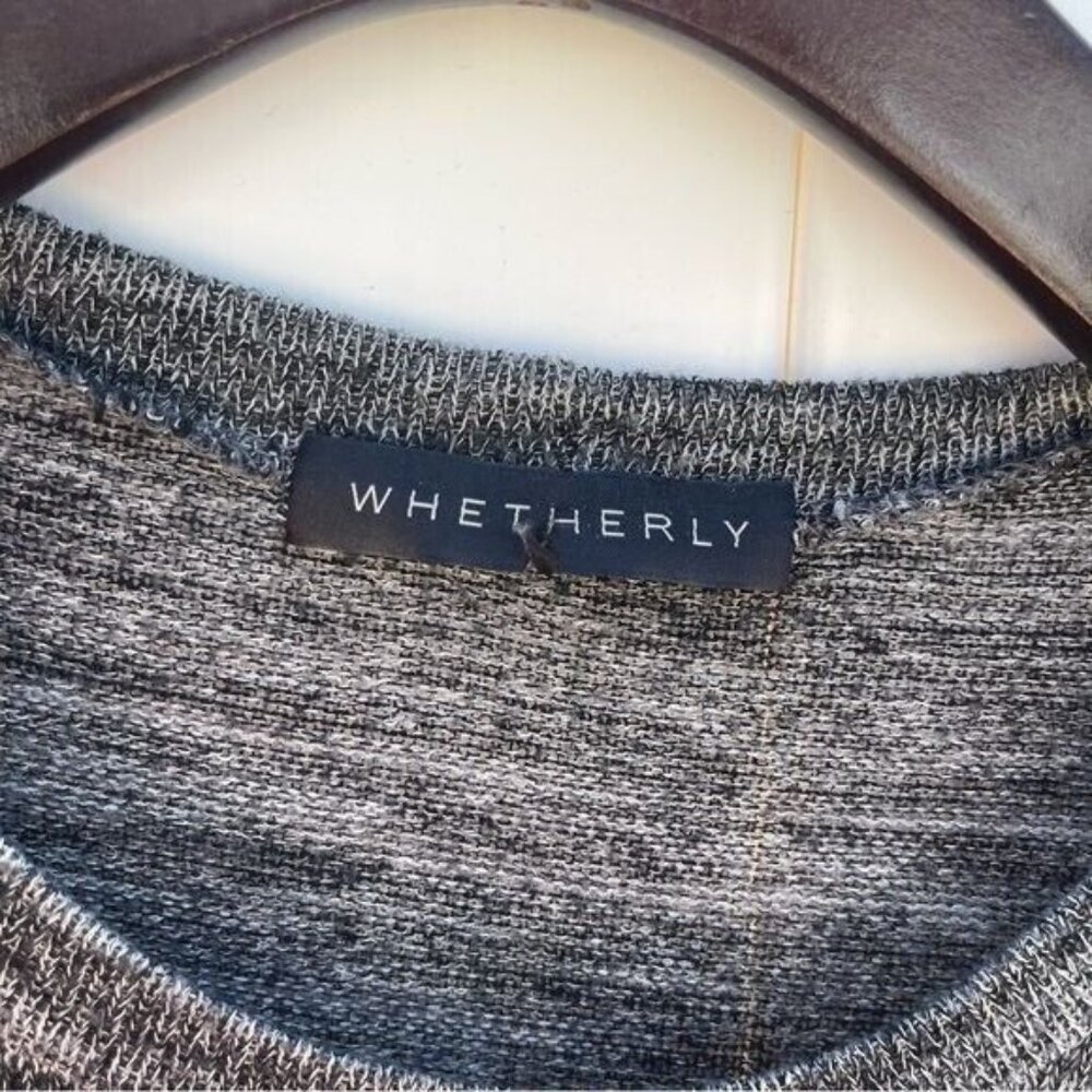 Whetherly Gray Short Sleeve Lightweight Crewneck Top Size S - Picture 4 of 8